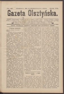Gazeta Olsztyńska, 1892, nr 87