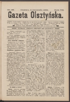 Gazeta Olsztyńska, 1892, nr 88