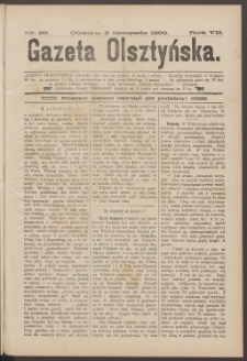 Gazeta Olsztyńska, 1892, nr 89
