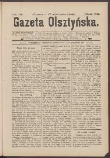 Gazeta Olsztyńska, 1892, nr 101