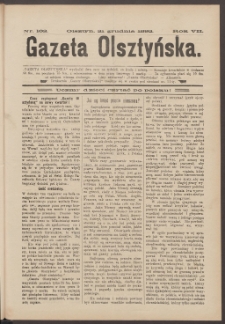 Gazeta Olsztyńska, 1892, nr 102