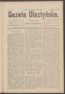 Gazeta Olsztyńska, 1893, nr 7