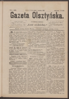 Gazeta Olsztyńska, 1893, nr 26