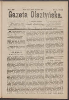 Gazeta Olsztyńska, 1893, nr 30