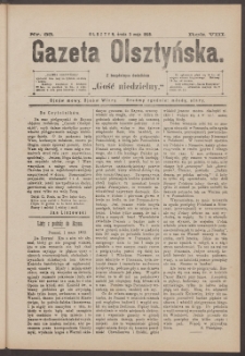 Gazeta Olsztyńska, 1893, nr 34