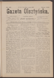 Gazeta Olsztyńska, 1893, nr 45
