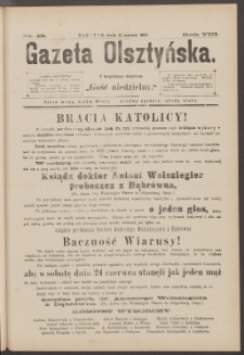 Gazeta Olsztyńska, 1893, nr 49