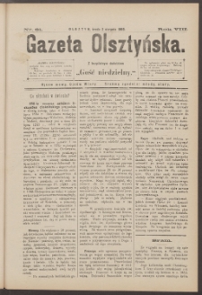 Gazeta Olsztyńska, 1893, nr 61