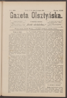 Gazeta Olsztyńska, 1893, nr 67