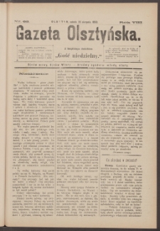 Gazeta Olsztyńska, 1893, nr 68