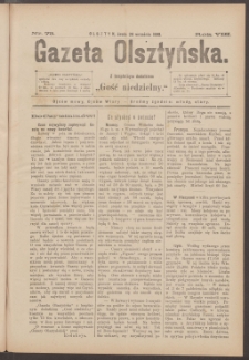 Gazeta Olsztyńska, 1893, nr 75