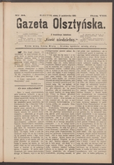 Gazeta Olsztyńska, 1893, nr 84