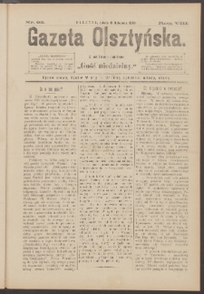 Gazeta Olsztyńska, 1893, nr 92