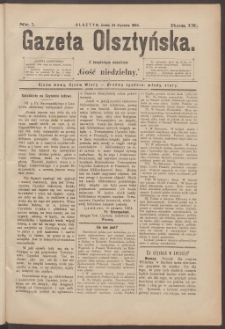 Gazeta Olsztyńska, 1894, nr 7