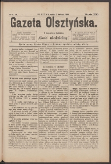 Gazeta Olsztyńska, 1894, nr 28