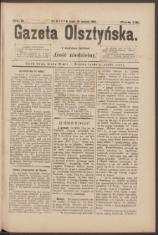 Gazeta Olsztyńska, 1894, nr 33