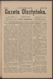 Gazeta Olsztyńska, 1894, nr 44