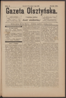 Gazeta Olsztyńska, 1894, nr 55