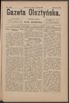 Gazeta Olsztyńska, 1894, nr 61