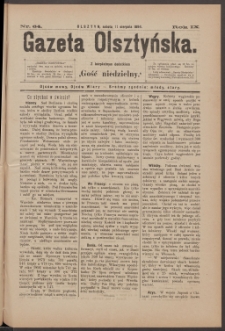 Gazeta Olsztyńska, 1894, nr 64
