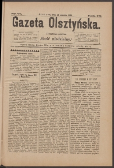 Gazeta Olsztyńska, 1894, nr 77