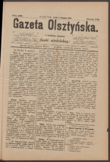 Gazeta Olsztyńska, 1894, nr 89