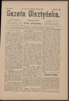 Gazeta Olsztyńska, 1894, nr 94