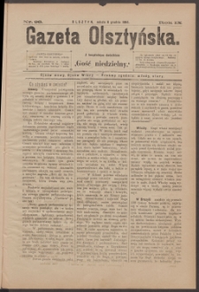 Gazeta Olsztyńska, 1894, nr 98