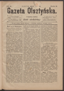 Gazeta Olsztyńska, 1895, nr 6