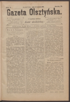 Gazeta Olsztyńska, 1895, nr 7