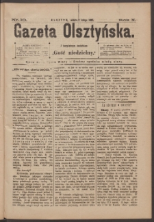 Gazeta Olsztyńska, 1895, nr 10