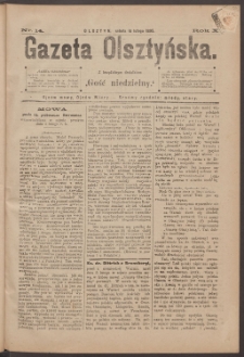 Gazeta Olsztyńska, 1895, nr 14
