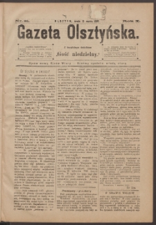 Gazeta Olsztyńska, 1895, nr 21