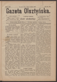 Gazeta Olsztyńska, 1895, nr 27