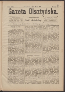 Gazeta Olsztyńska, 1895, nr 40