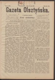 Gazeta Olsztyńska, 1895, nr 43