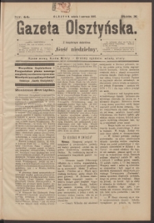 Gazeta Olsztyńska, 1895, nr 44