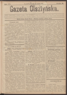 Gazeta Olsztyńska, 1895, nr 77