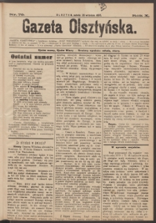 Gazeta Olsztyńska, 1895, nr 78
