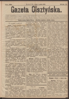 Gazeta Olsztyńska, 1895, nr 99