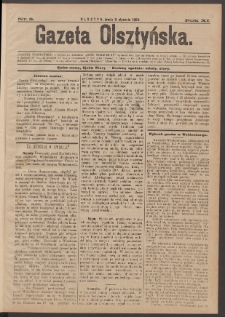 Gazeta Olsztyńska, 1896, nr 3
