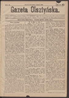 Gazeta Olsztyńska, 1896, nr 4