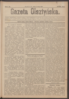Gazeta Olsztyńska, 1896, nr 11