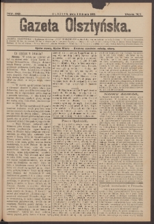 Gazeta Olsztyńska, 1896, nr 89