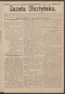 Gazeta Olsztyńska, 1897, nr 8