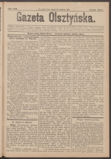 Gazeta Olsztyńska, 1897, nr 33