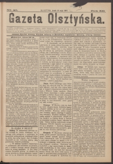 Gazeta Olsztyńska, 1897, nr 40