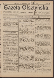 Gazeta Olsztyńska, 1897, nr 79