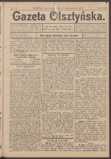 Gazeta Olsztyńska, 1897, nr 88
