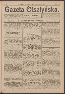 Gazeta Olsztyńska, 1897, nr 92